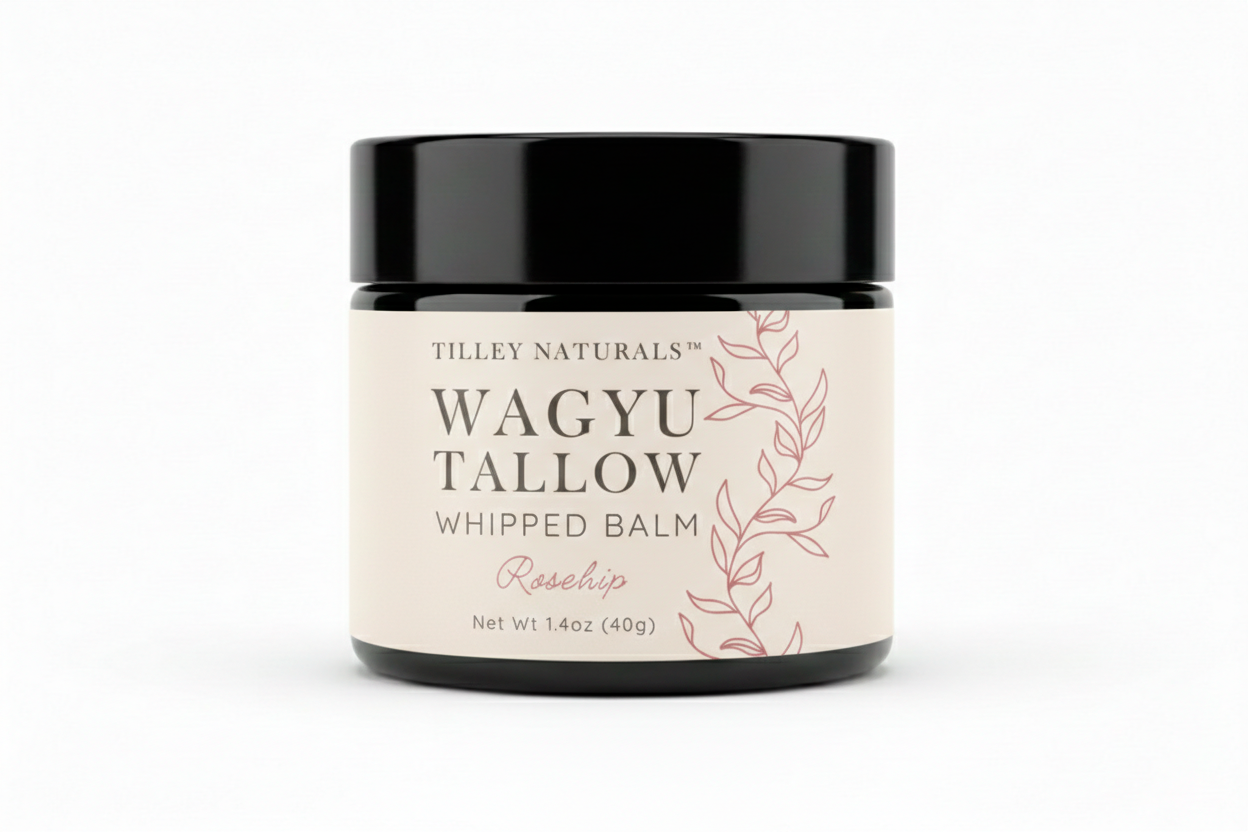 Wagyu Tallow Whipped Balm Rosehip